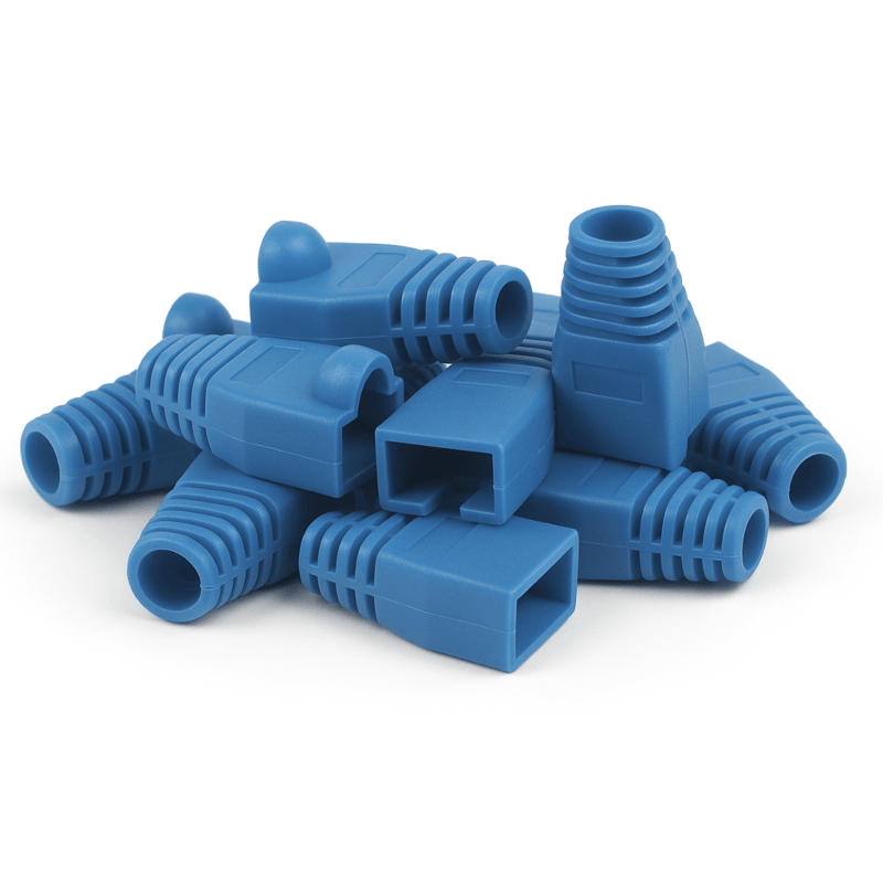 DANICOM RJ45 Kabeltule Blauw - 10 stuks