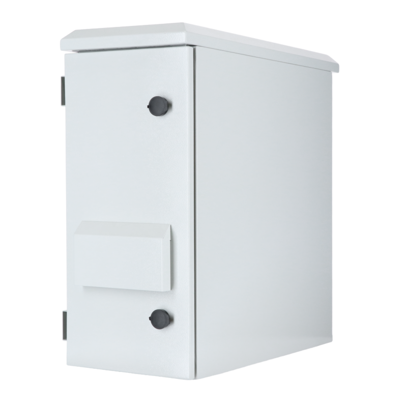 6U outdoor wandkast voor verticale montage IP55 - 600x280x600mm (BxDxH)