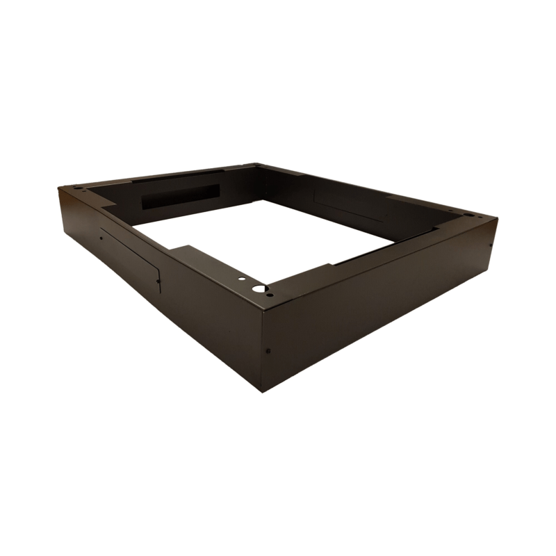Sokkel voor 19 inch serverkasten 600x1200x150mm (BxDxH)