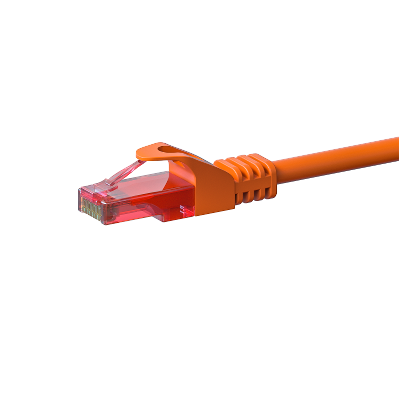 UTP CAT6 patchkabel 10m oranje - 100% koper