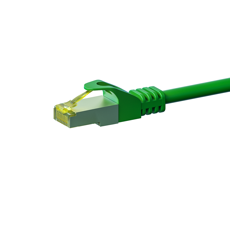 Cat7 S/FTP (PIMF) patchkabel 1m groen