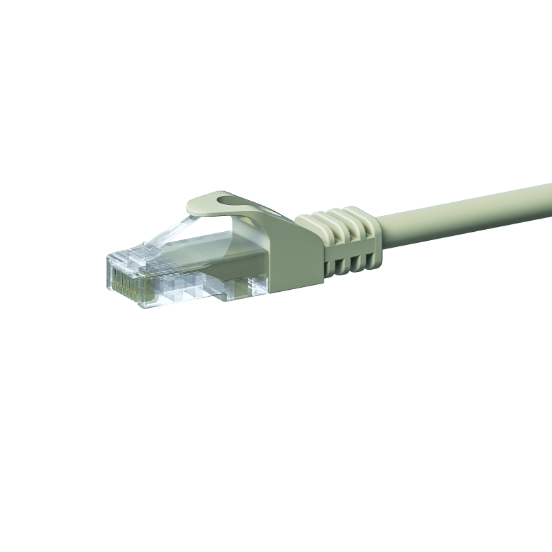 CAT5e UTP patchkabel 0,25m grijs  - CCA