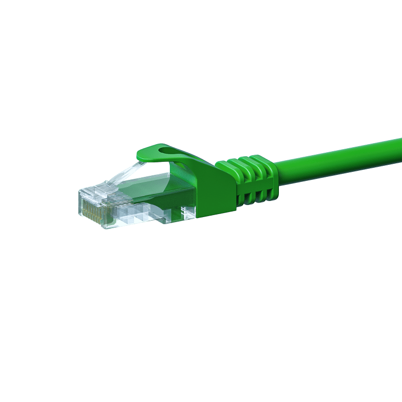 CAT5e UTP patchkabel 7,50m groen  - CCA