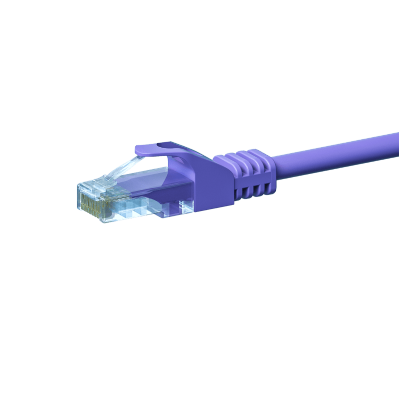 CAT5e UTP patchkabel 2m paars - CCA