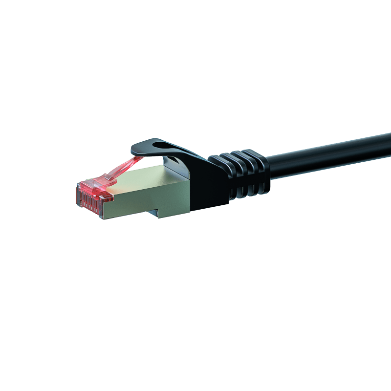 CAT6 S/FTP (PIMF) patchkabel 7,50m zwart 