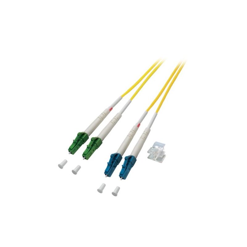OS2 duplex glasvezel kabel LC/APC-LC 2m