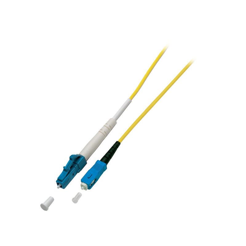 OS2 simplex glasvezel kabel LC-SC 20m