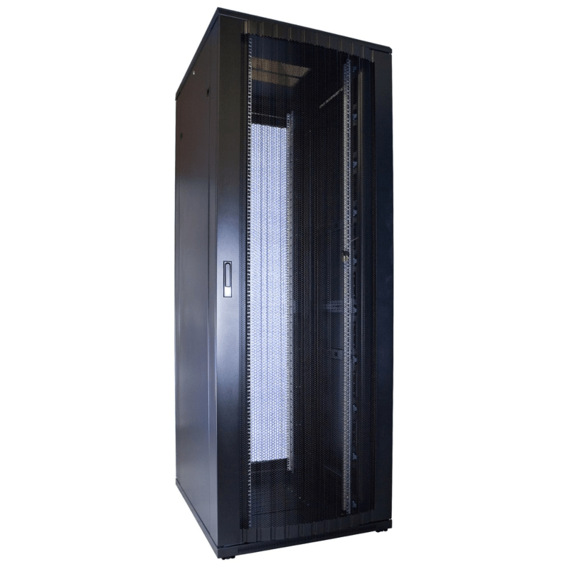 47U serverkast met geperforeerde deur 800x1200x2200mm (BxDxH)