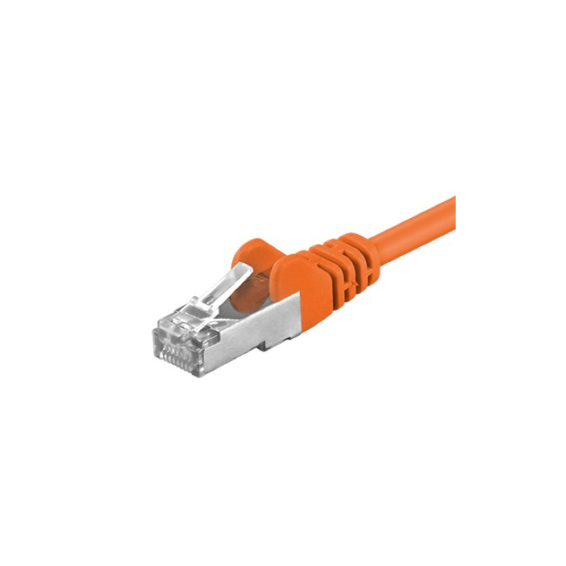 CAT5e FTP patchkabel 25m oranje