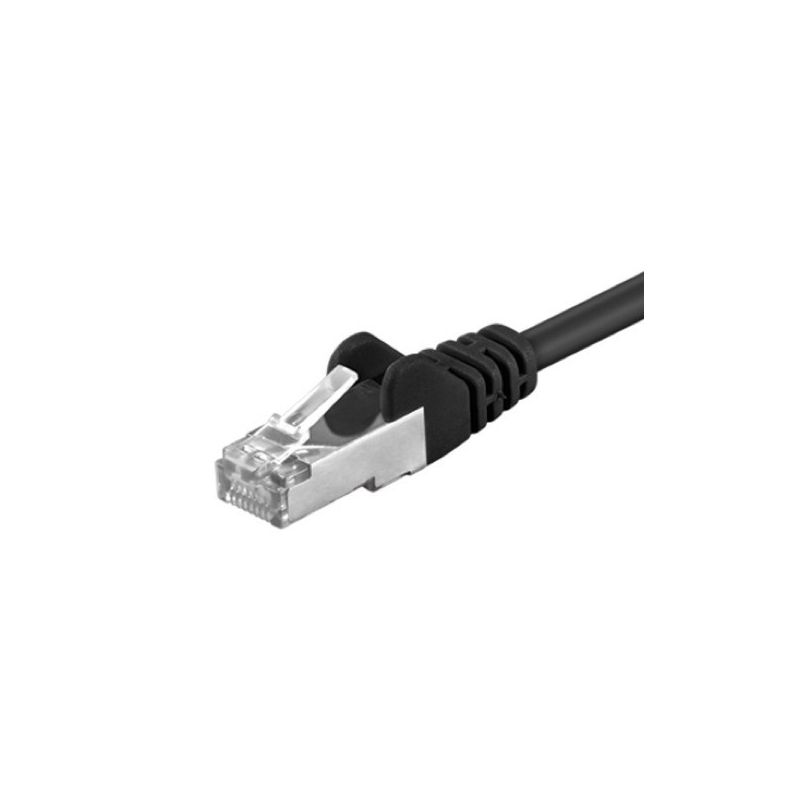 CAT5e FTP patchkabel 15m zwart 