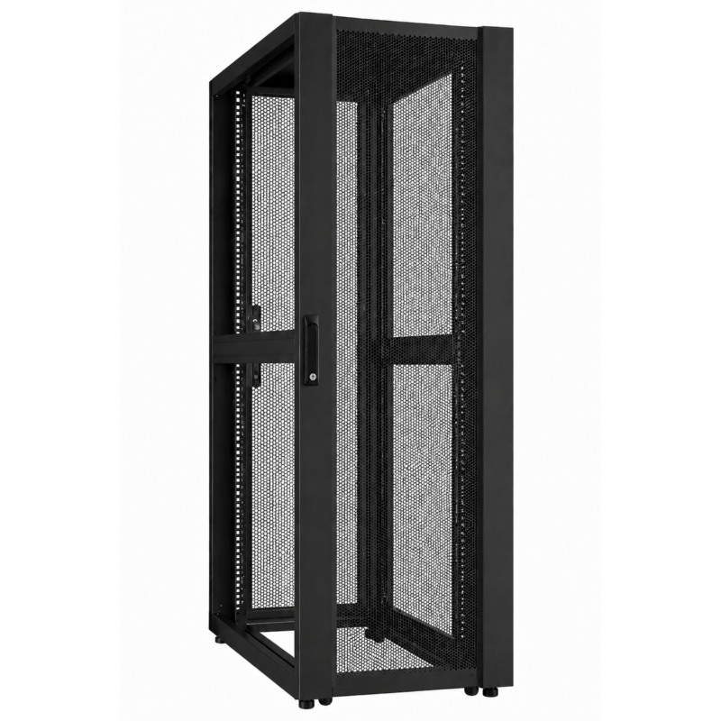 42U Datacenter serverkast met geperforeerde deur 800x1200x2000mm (BxDxH)