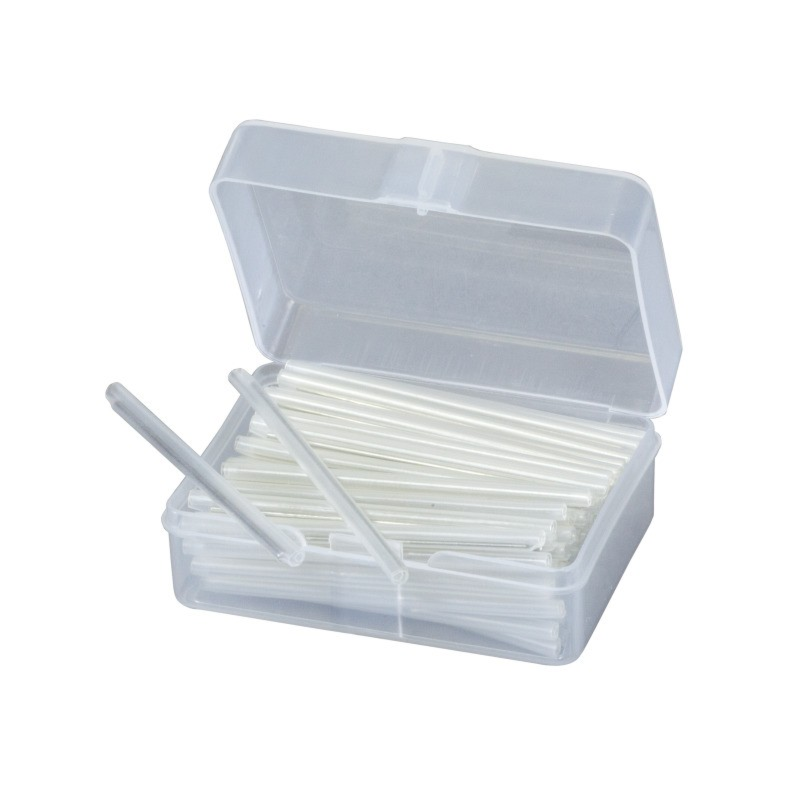 Krimp lasbeschermer 60mm transparant - 100 stuks