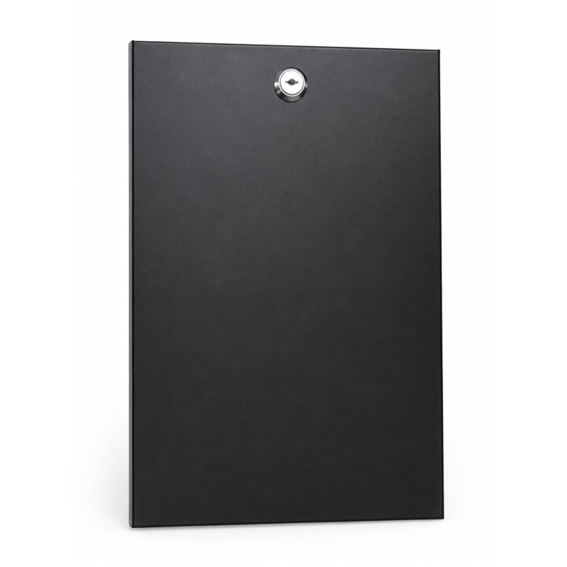 12U zijpaneel voor 10" serverkasten - 310mm diep met slot