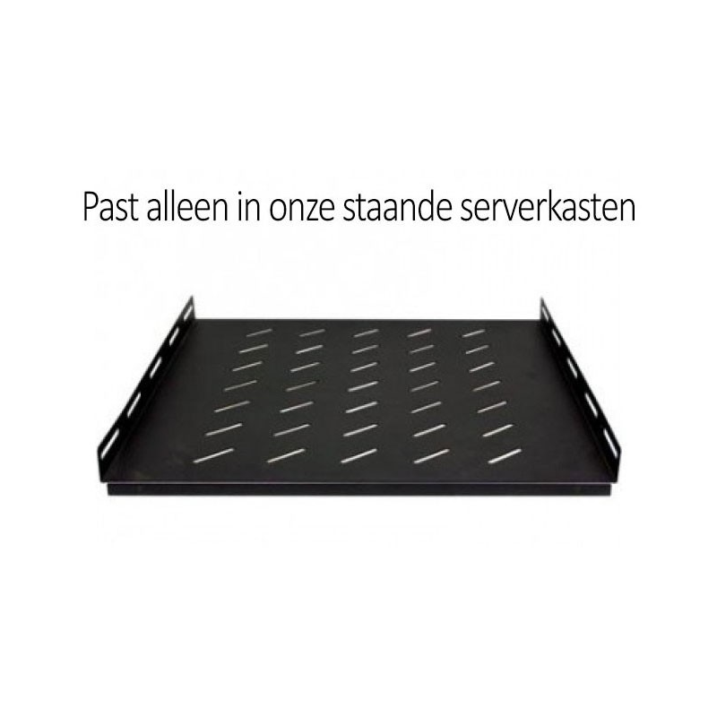 Zware lasten legbord voor 800mm diepe serverkast - 1U - 100 kg
