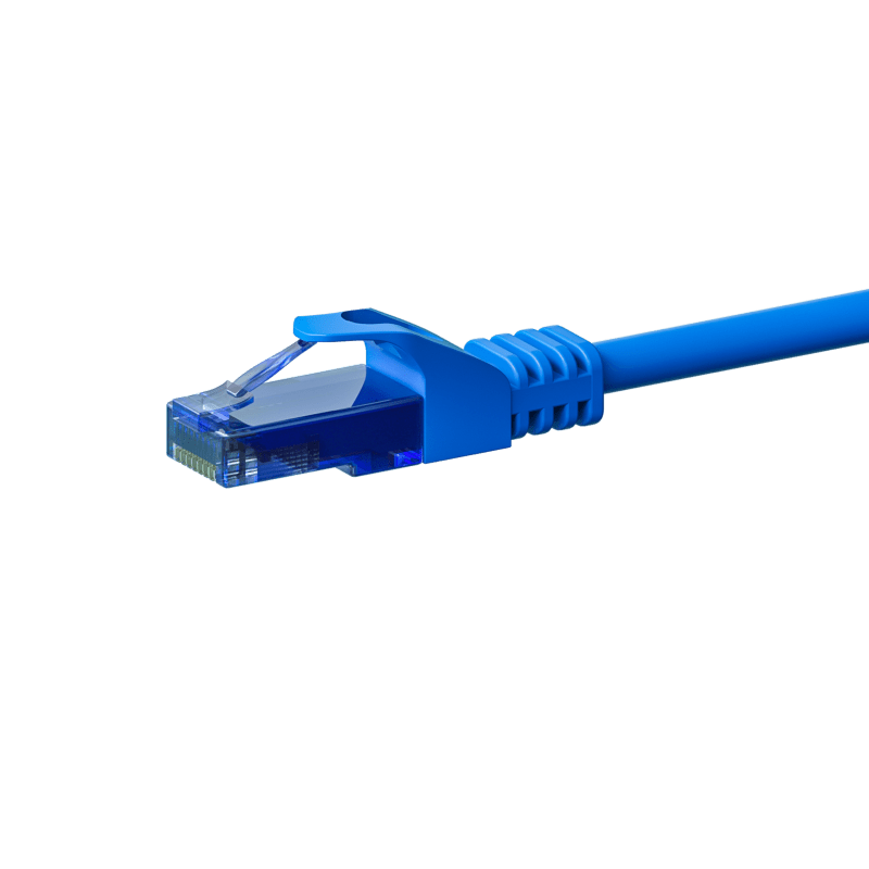 UTP CAT6a patchkabel 5m blauw - 100% koper