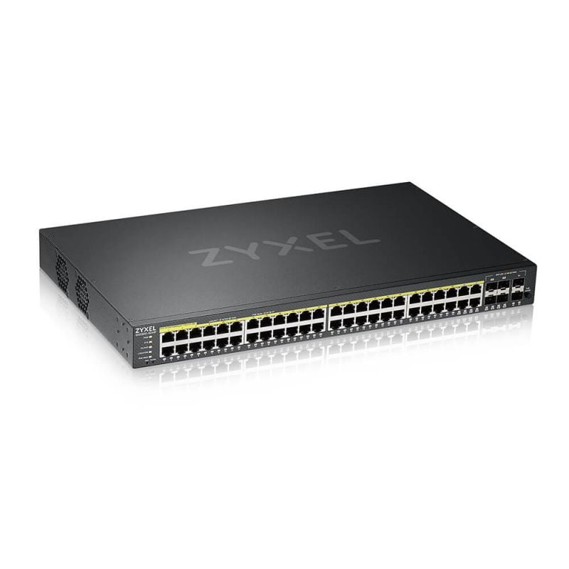 Zyxel 50-poorts GS2220 managed PoE+ switch