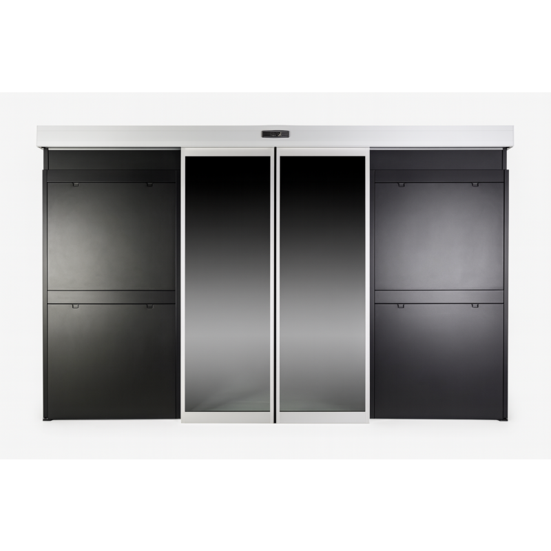 Datacenter schuifdeuren, semi automatische bediening 48U