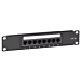 10 inch CAT5e UTP patchpaneel - 8 poorts