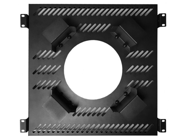 19 inch kabelhouder bovenaanzicht